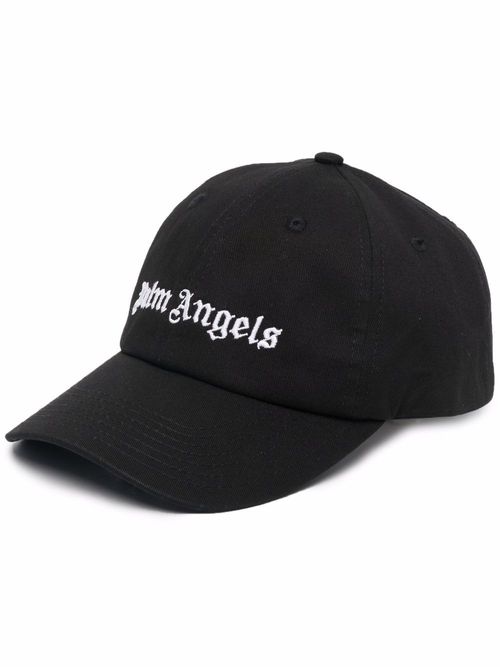 Palm Angels logo-embroidered...