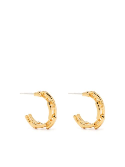 AMBUSH chain-hoop earrings -...