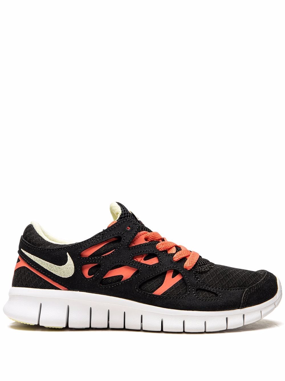 Nike free run deals black and red