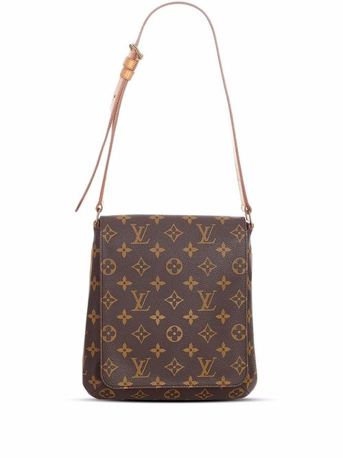 Louis Vuitton Musette Salsa Canvas Shoulder Bag (pre-owned) in Brown