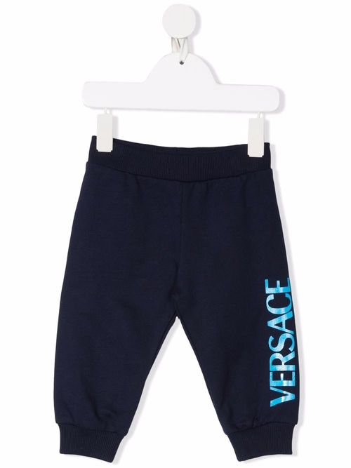 Versace Kids Logo Print Boxers - Farfetch