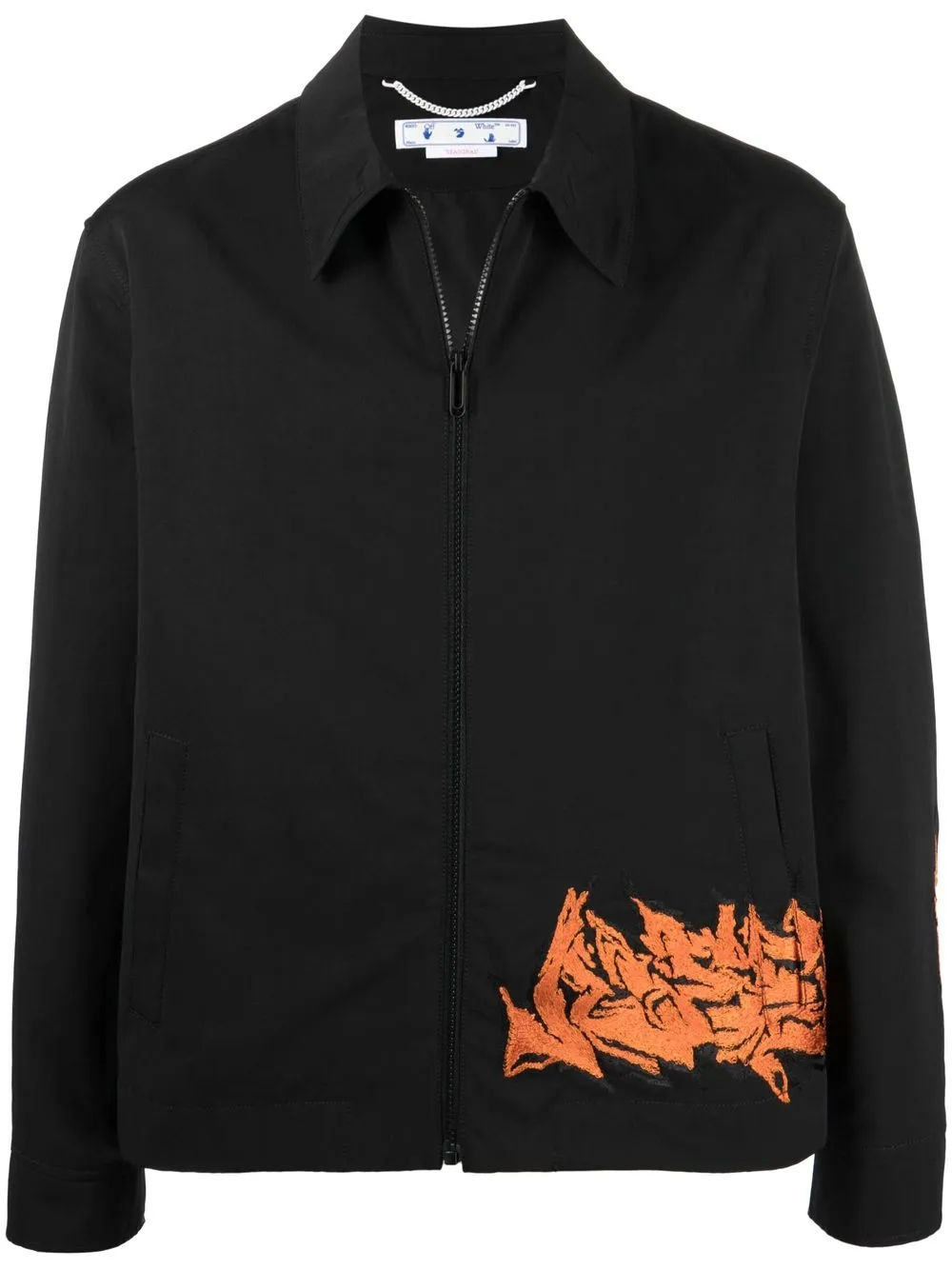 Off white store embroidered jacket