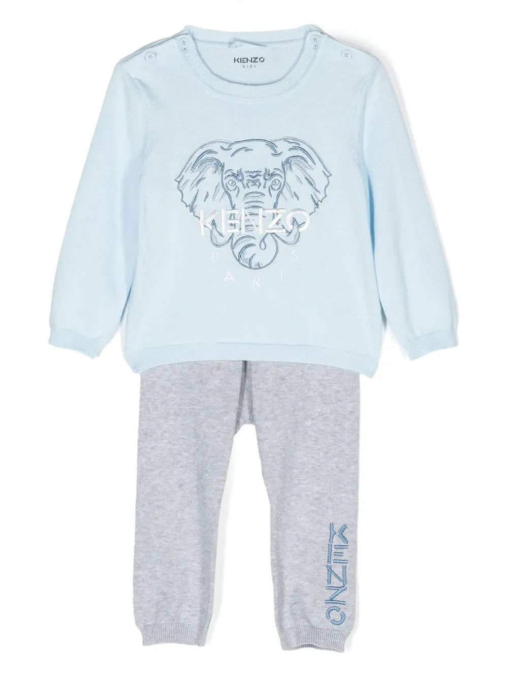Blue 2024 kenzo tracksuit