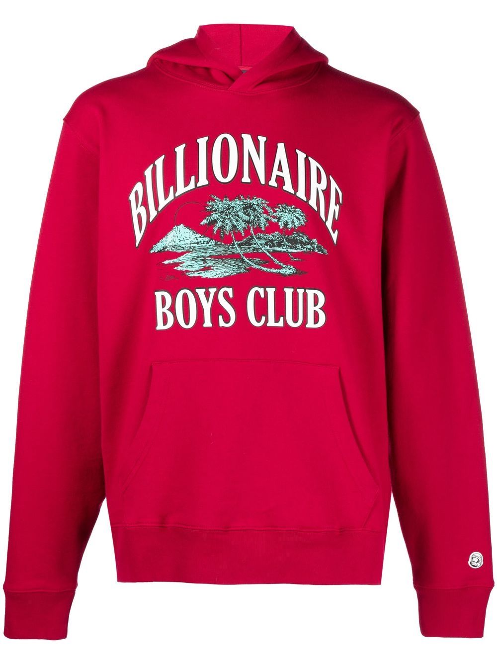 Billionaire Boys Club Paradise-logo pullover hoodie - Red