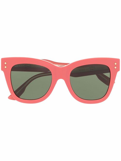 Gucci Eyewear Disco Ball-Charm Square-Frame Sunglasses - ShopStyle