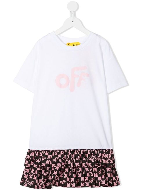 Off-White Kids logo-print...