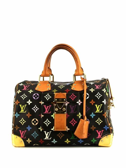 Louis Vuitton 2022 pre-owned Monogram Debossed Speedy Bandouliere Handbag -  Farfetch