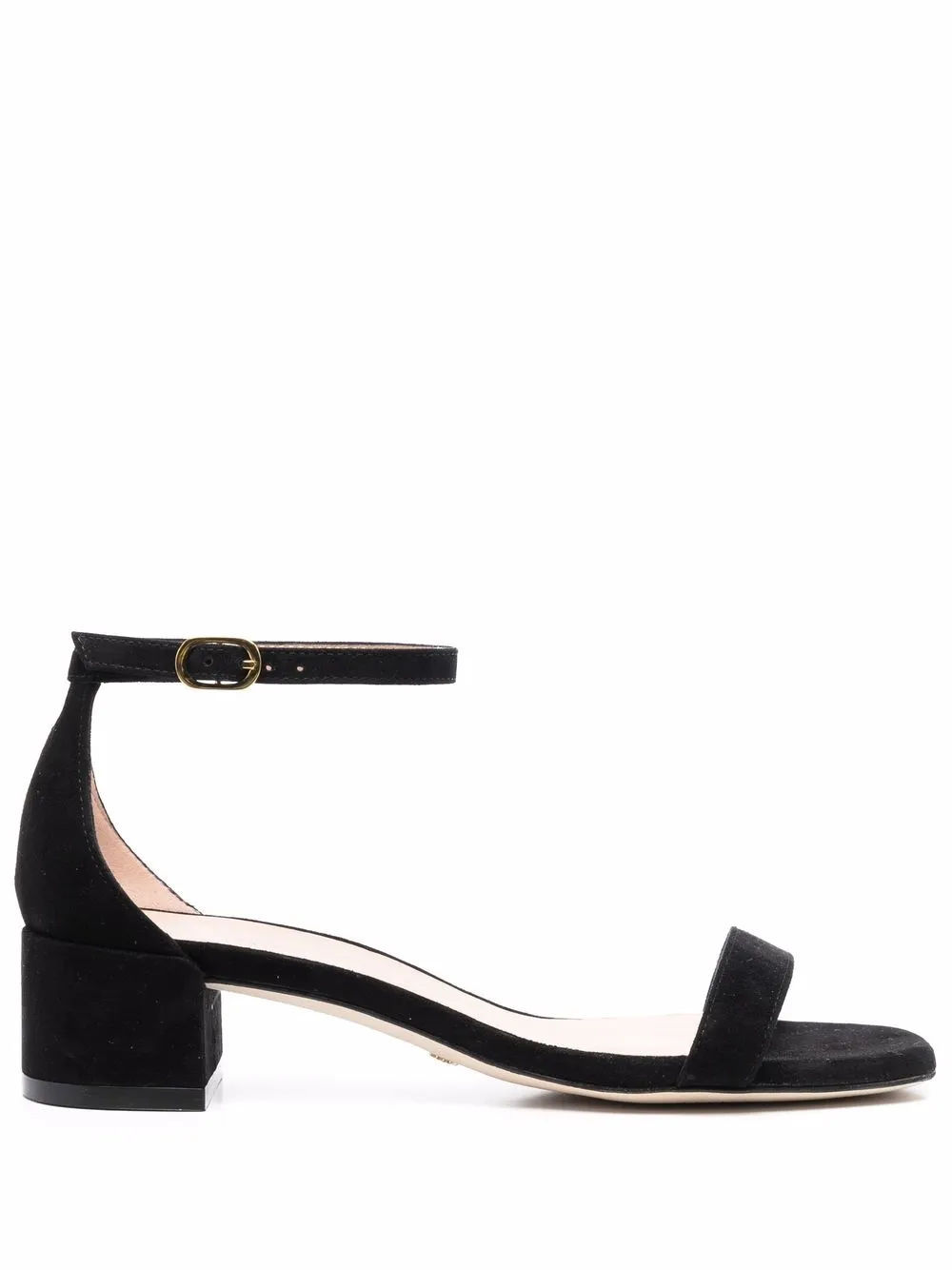 Stuart Weitzman Nudist 35 low heel sandals Black 433.00