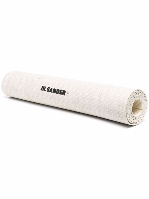 Jil Sander logo yoga mat -...