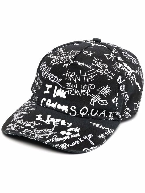 Dsquared2 graffiti logo-print...