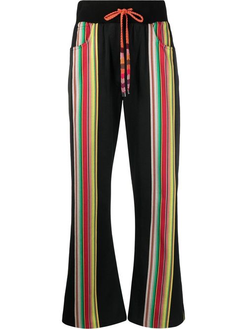 ETRO striped flared trousers...