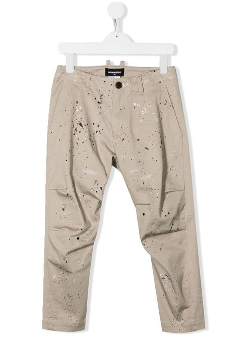 Dsquared2 Kids paint-splatter...