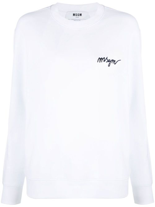 MSGM embroidered logo...