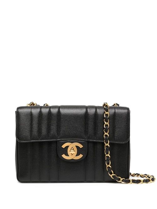 CHANEL Pre-Owned 1995 Triple CC Crossbody Bag - Farfetch