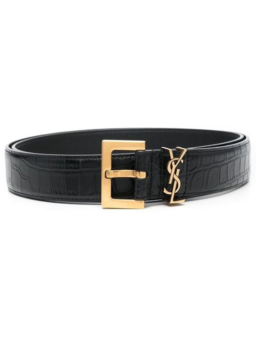 Saint Laurent embossed...