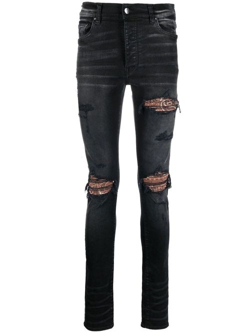 Ksubi ripped-detail slim-fit Jeans - Farfetch