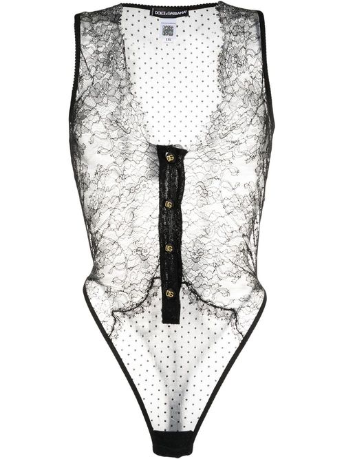 Dolce & Gabbana sheer-coverage Lace Shirt - Farfetch