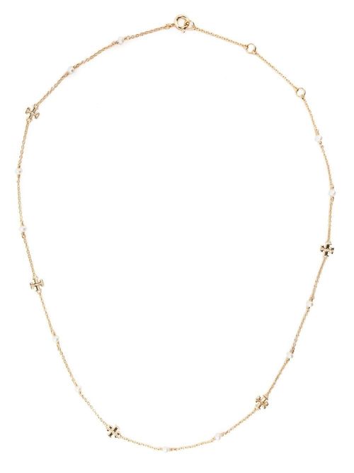 Tory Burch logo chain-link necklace - Gold