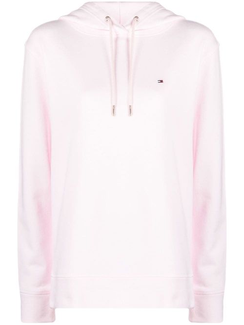 Tommy Hilfiger logo-print Drawstring Hoodie - Farfetch