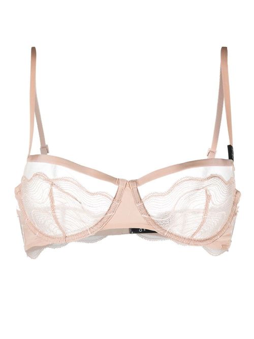 Maison Close Sheer Balconette Bra - Farfetch