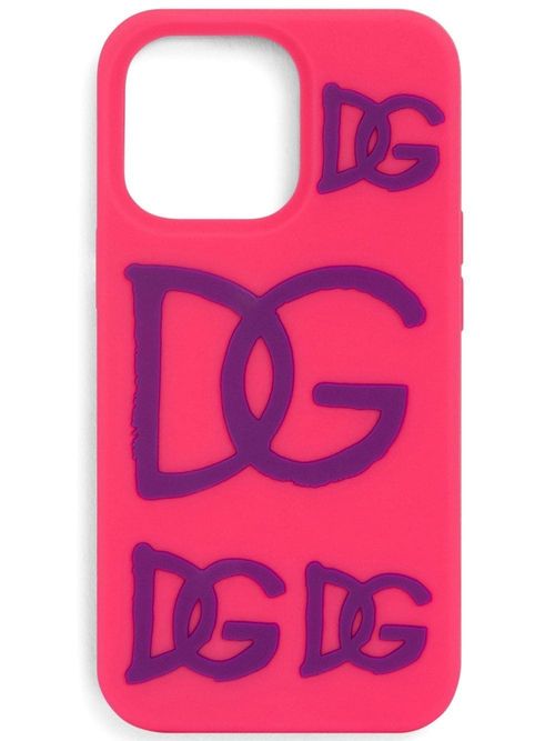 Dolce & Gabbana Logo Plaque AirPods Case - Pink