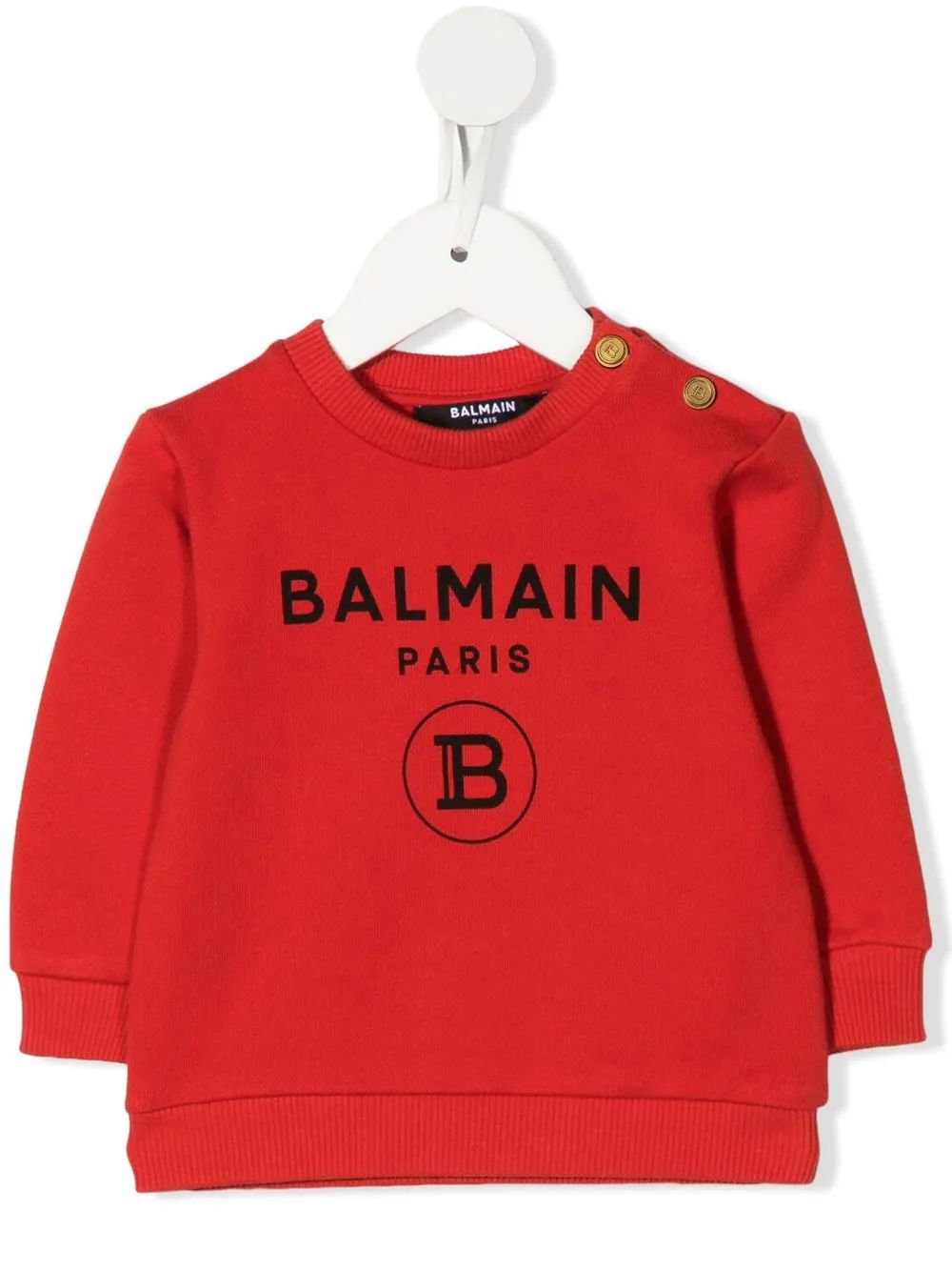 Balmain sweatshirt red sale