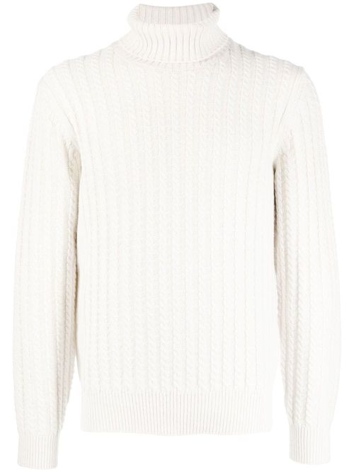 Brioni cable-knit Cotton T-shirt - Farfetch