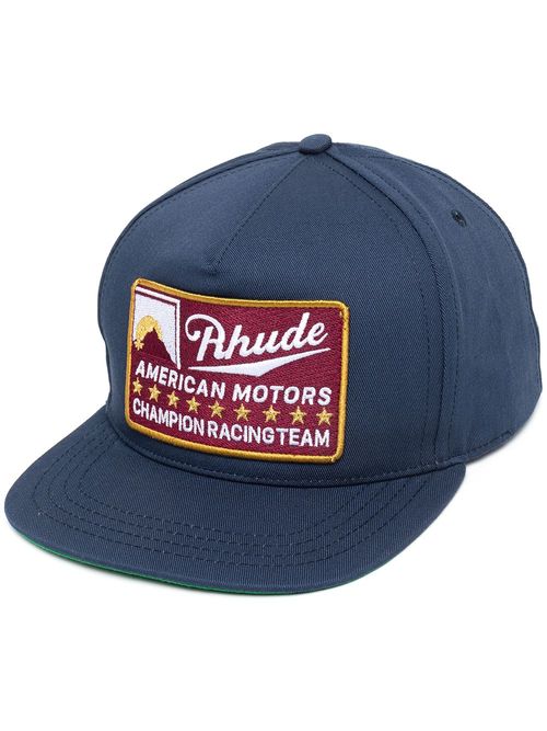 RHUDE logo patch snapback -...