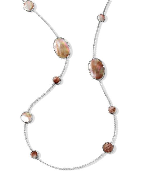 IPPOLITA pearl chain-link...