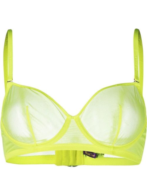 Maison Close Naked Sheer Bra - Farfetch