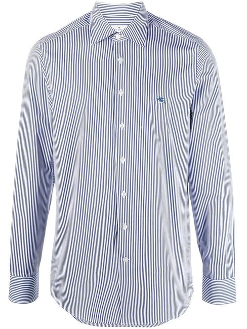 ETRO striped long-sleeve...