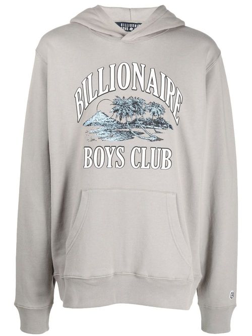 Billionaire Boys Club logo-print Cotton Hoodie - Farfetch