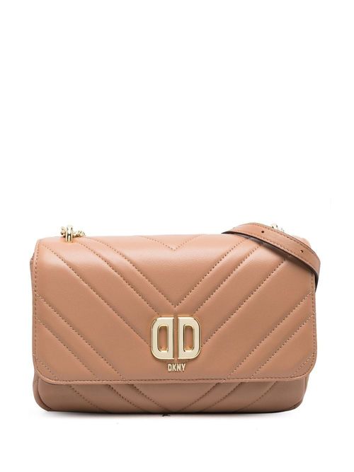 Dkny Bryant Logo Crossbody Bag - Neutrals