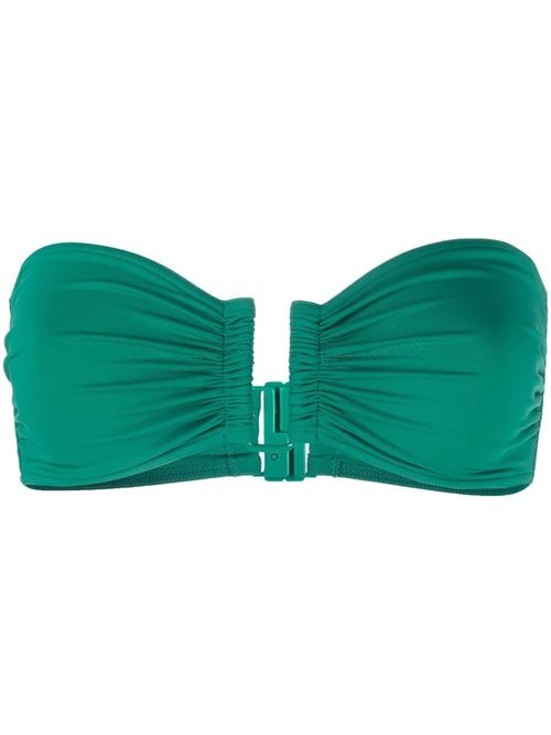 ERES bandeau-style bikini top...