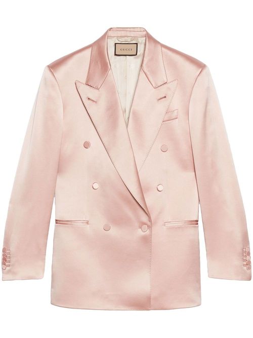 Gucci double-breasted blazer...