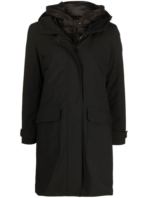 Woolrich mid-length hooded...