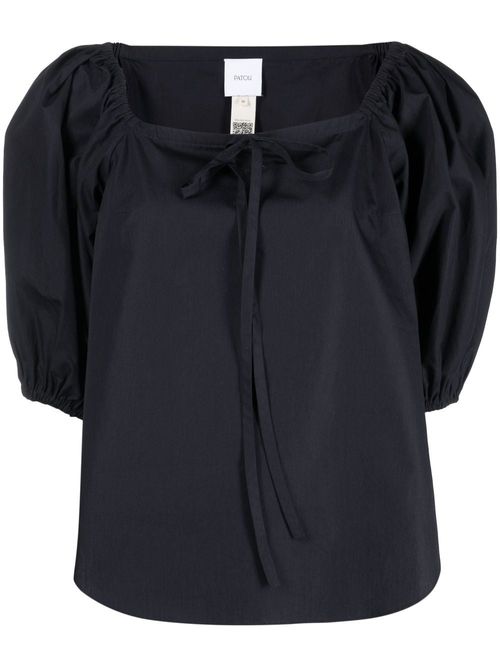 Patou tie-detail blouse - Blue