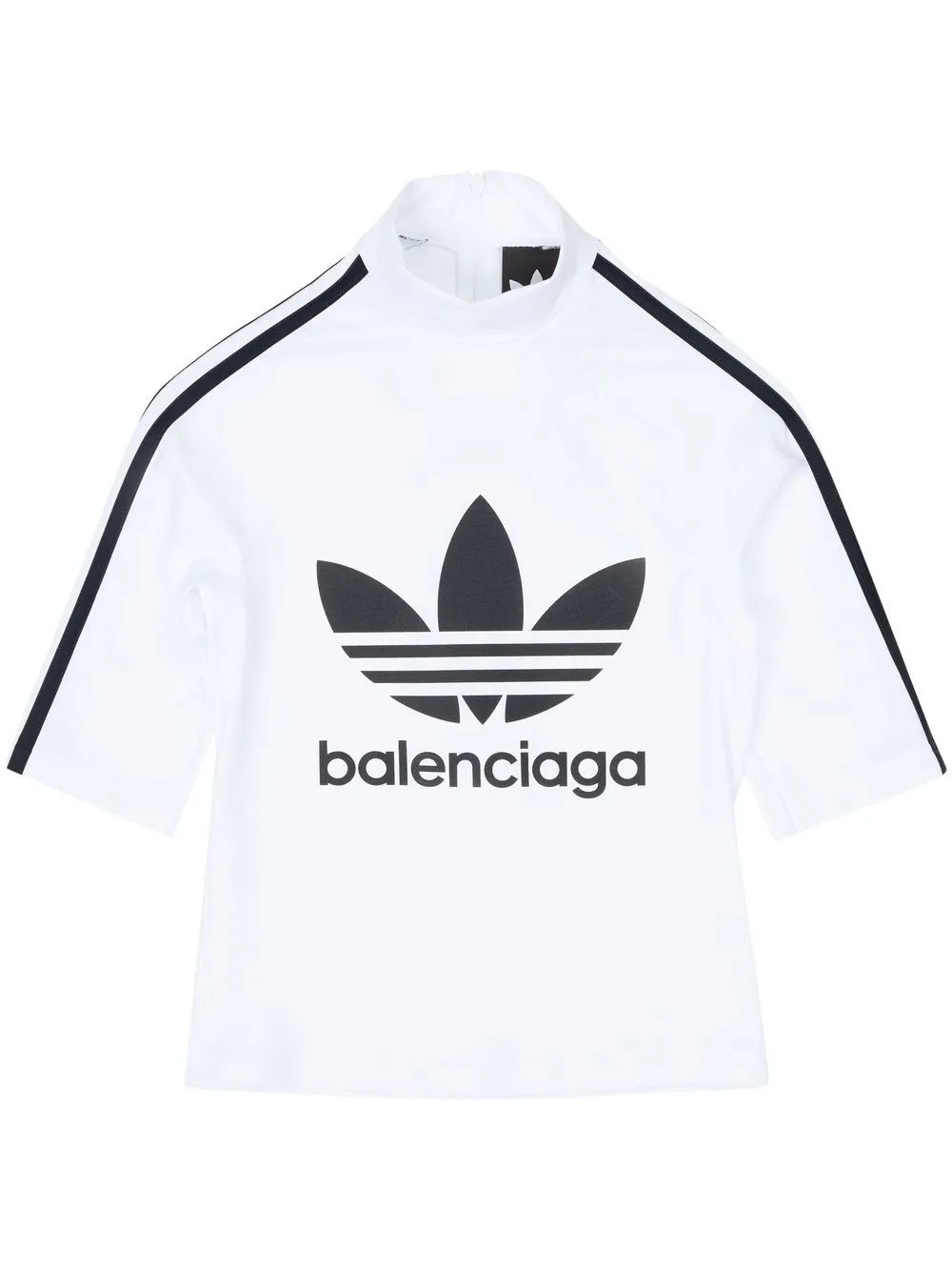 Balenciaga high shop neck top