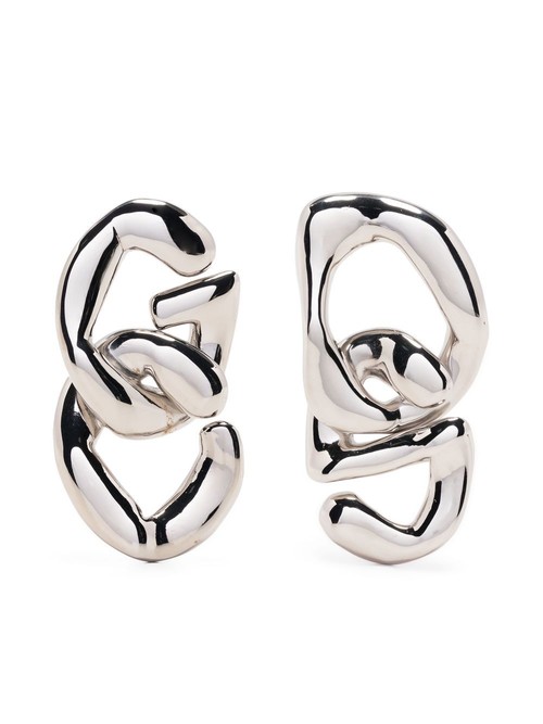 Gcds sculptural hoop earrings...