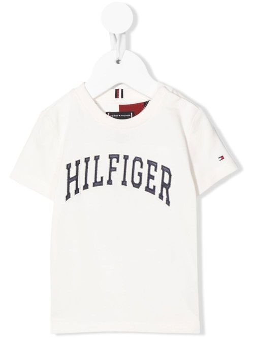 Tommy Hilfiger logo-print Cotton T-shirt - Farfetch