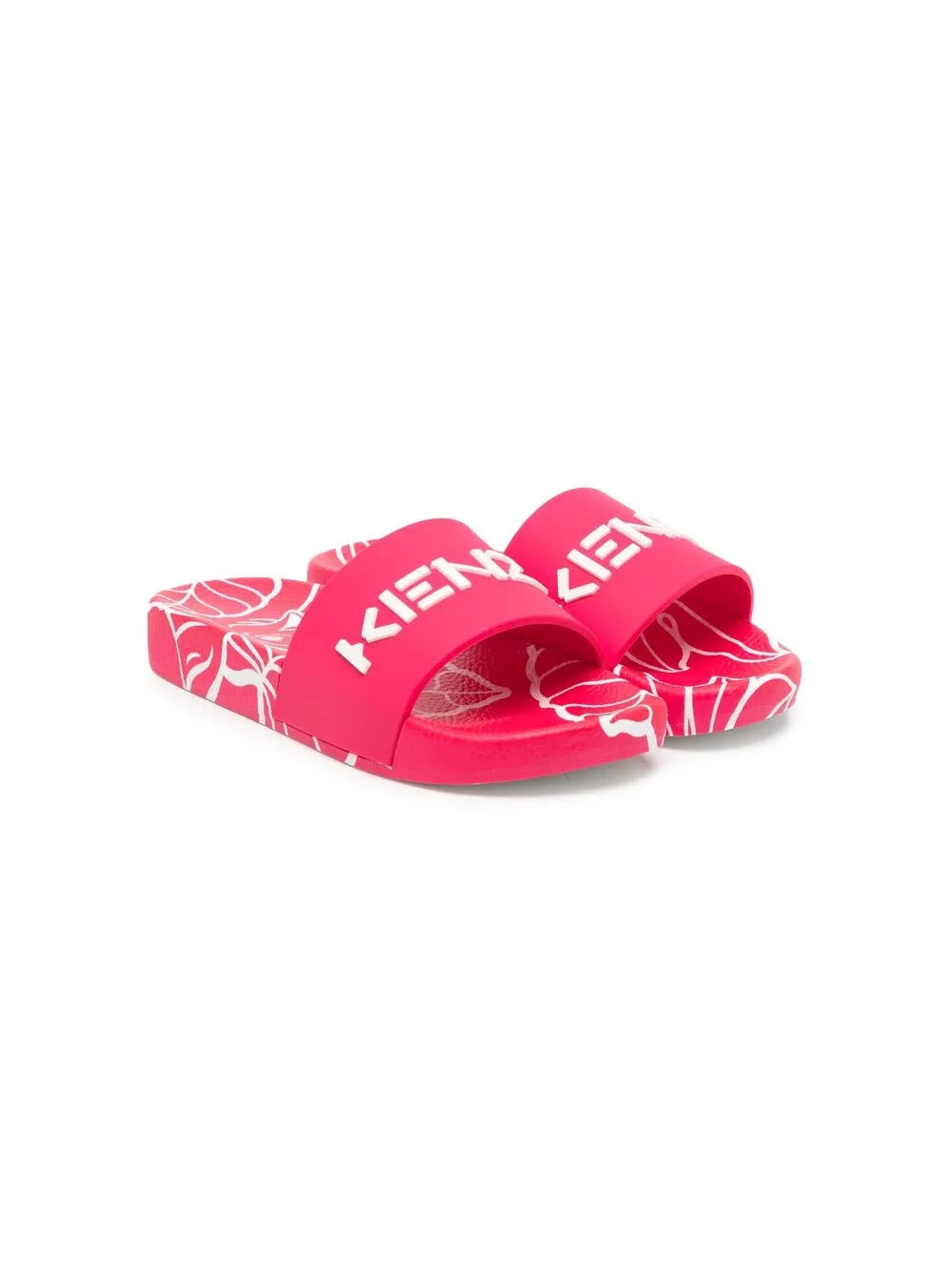 Pink kenzo slides outlet