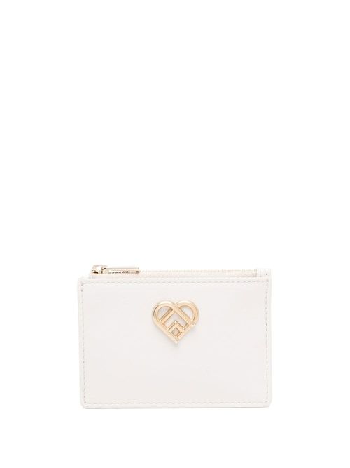 Furla heart-plaque wallet -...