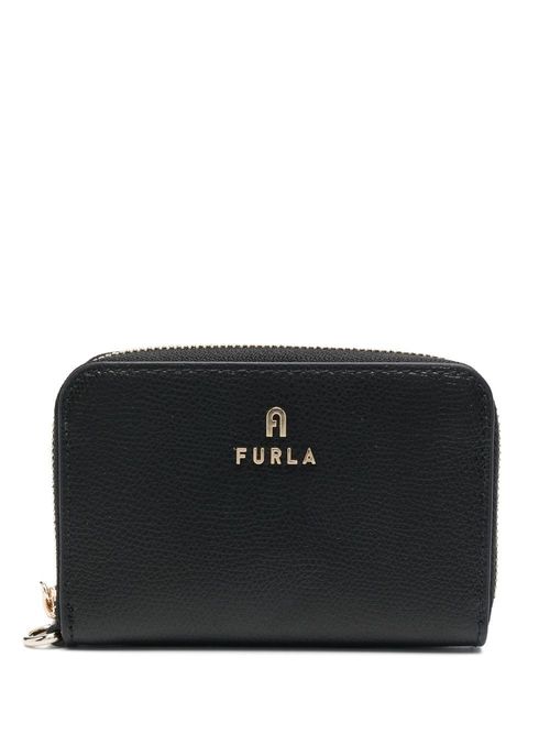 Furla logo-plaque leather...