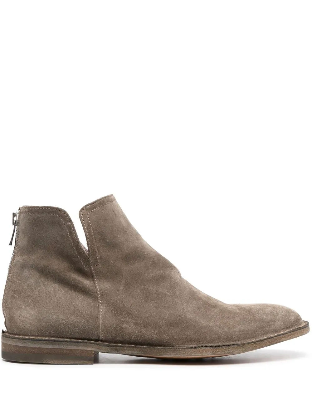 Officine Creative Linzi suede boots Grey 450.00 Mirror Online