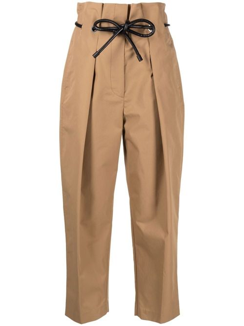 3.1 Phillip Lim: Black Origami Pleated Trousers