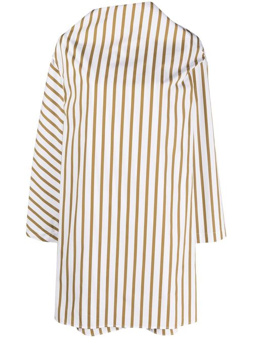 Sunnei striped drape shift...