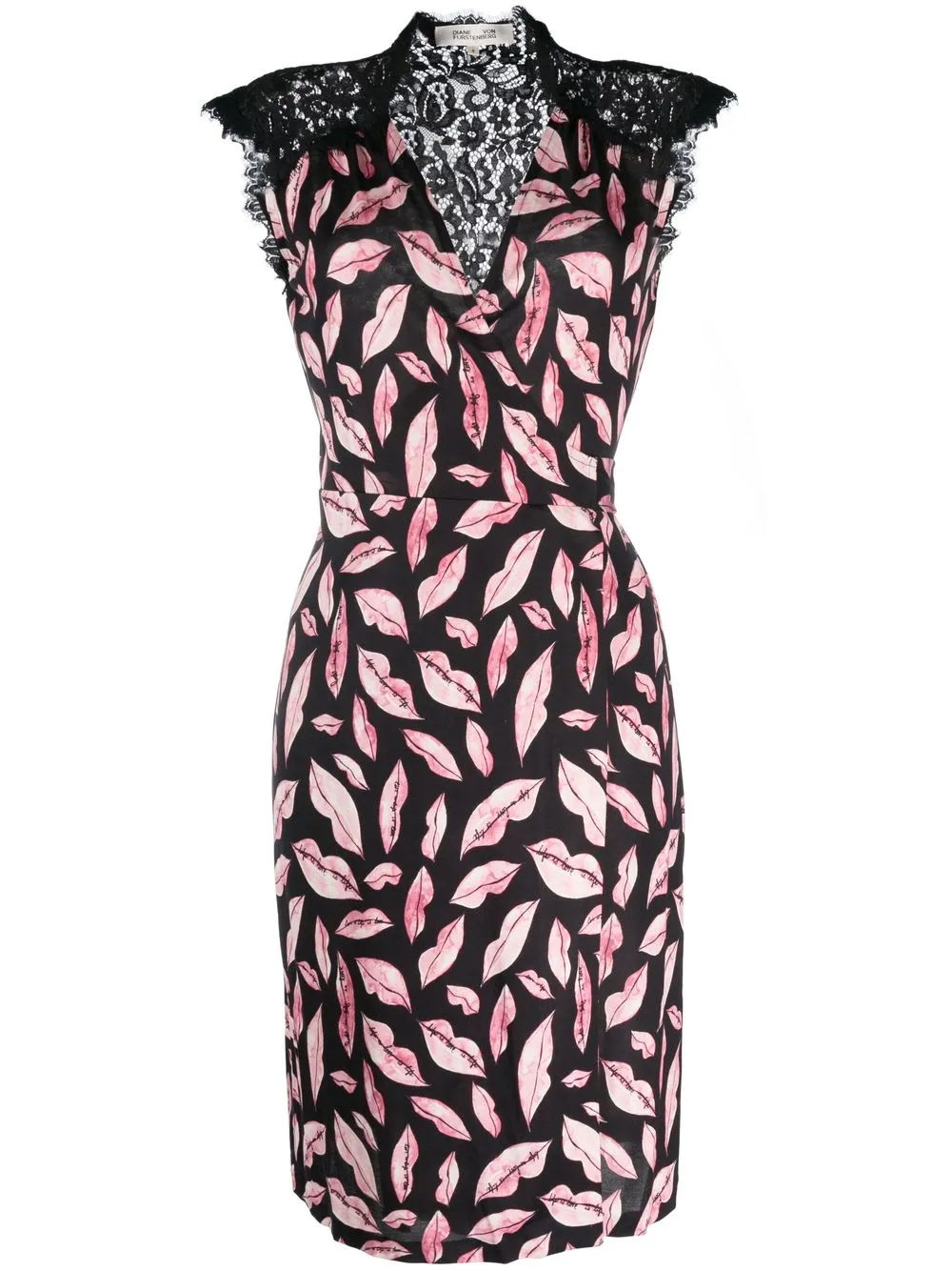 Dvf lips dress cheap