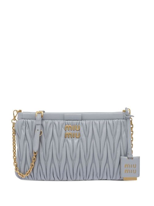 Miu Miu Matelassé Nappa Leather Shoulder Bag