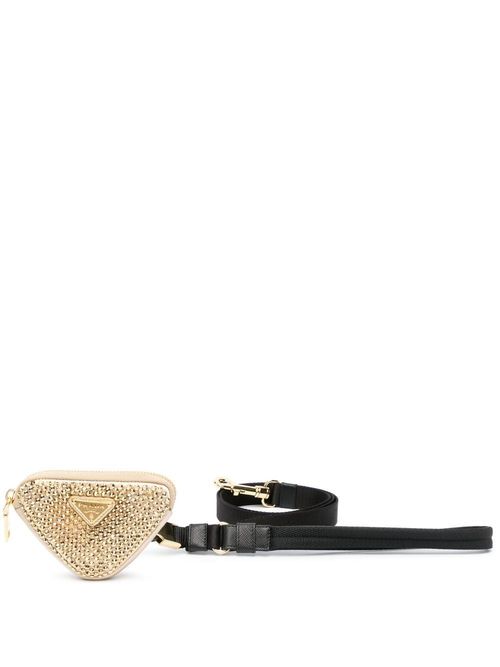 Prada crystal-embellished Cardholder - Farfetch