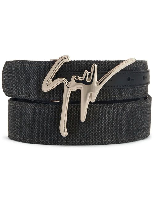 Saint Laurent Monogram square-buckle Belt - Farfetch